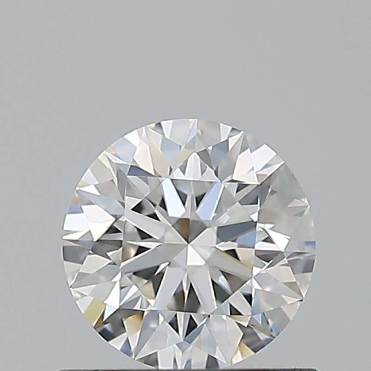 Certified Diamond GIA Carats 0.53 Color F Clarity VVS2  EX  EX  EX Fluorescence NON Brown No Green No Milky No EyeClean 100%