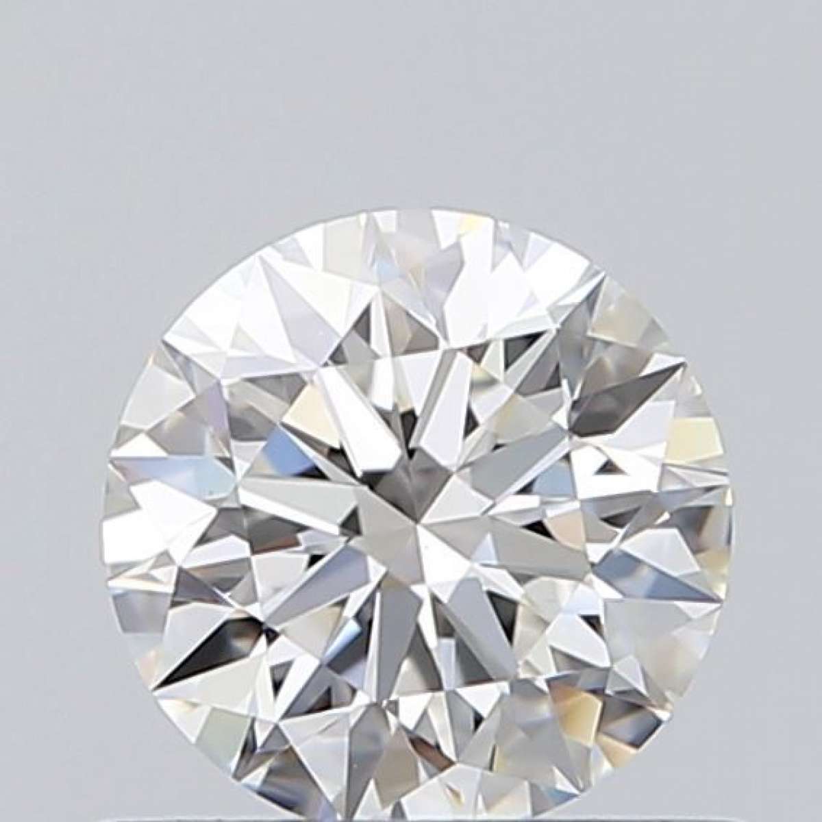 Certified Diamond GIA Carats 0.55 Color F Clarity VS1  EX  EX  EX Fluorescence NON Brown No Green No Milky No EyeClean 100%