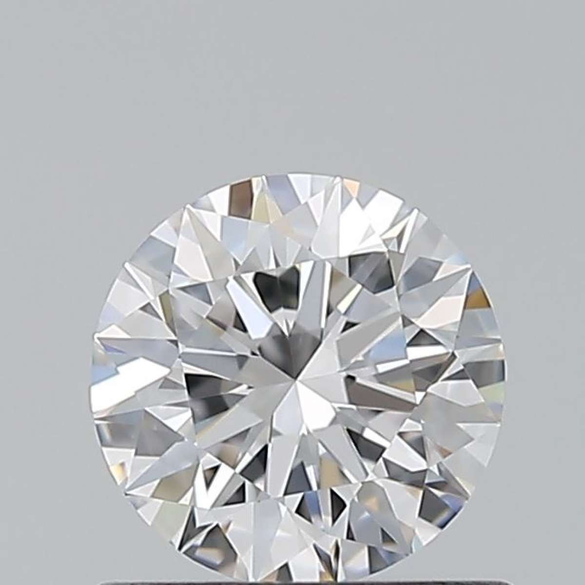 Certified Diamond HRD Carats 0.6 Color D Clarity VVS1  EX  EX  EX Fluorescence NON Brown No Green No Milky No EyeClean 100%