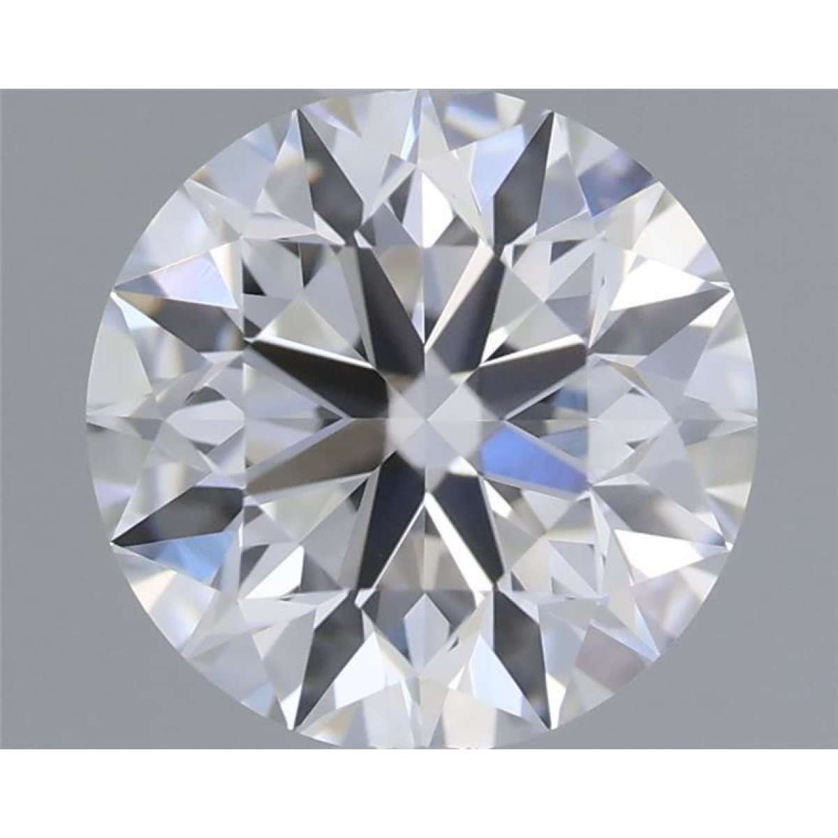 Certified Diamond GIA Carats 0.6 Color F Clarity VVS2  EX  EX  EX Fluorescence NON Brown No Green No Milky No EyeClean 100%