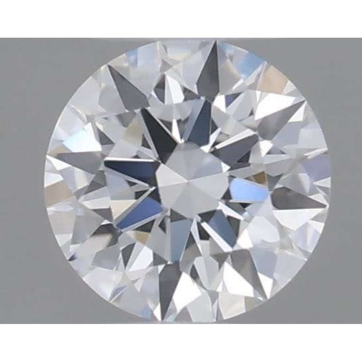 Certified Diamond GIA Carats 0.19 Color E Clarity VVS1  EX  EX  EX Fluorescence FNT Brown No Green No Milky No EyeClean 100%