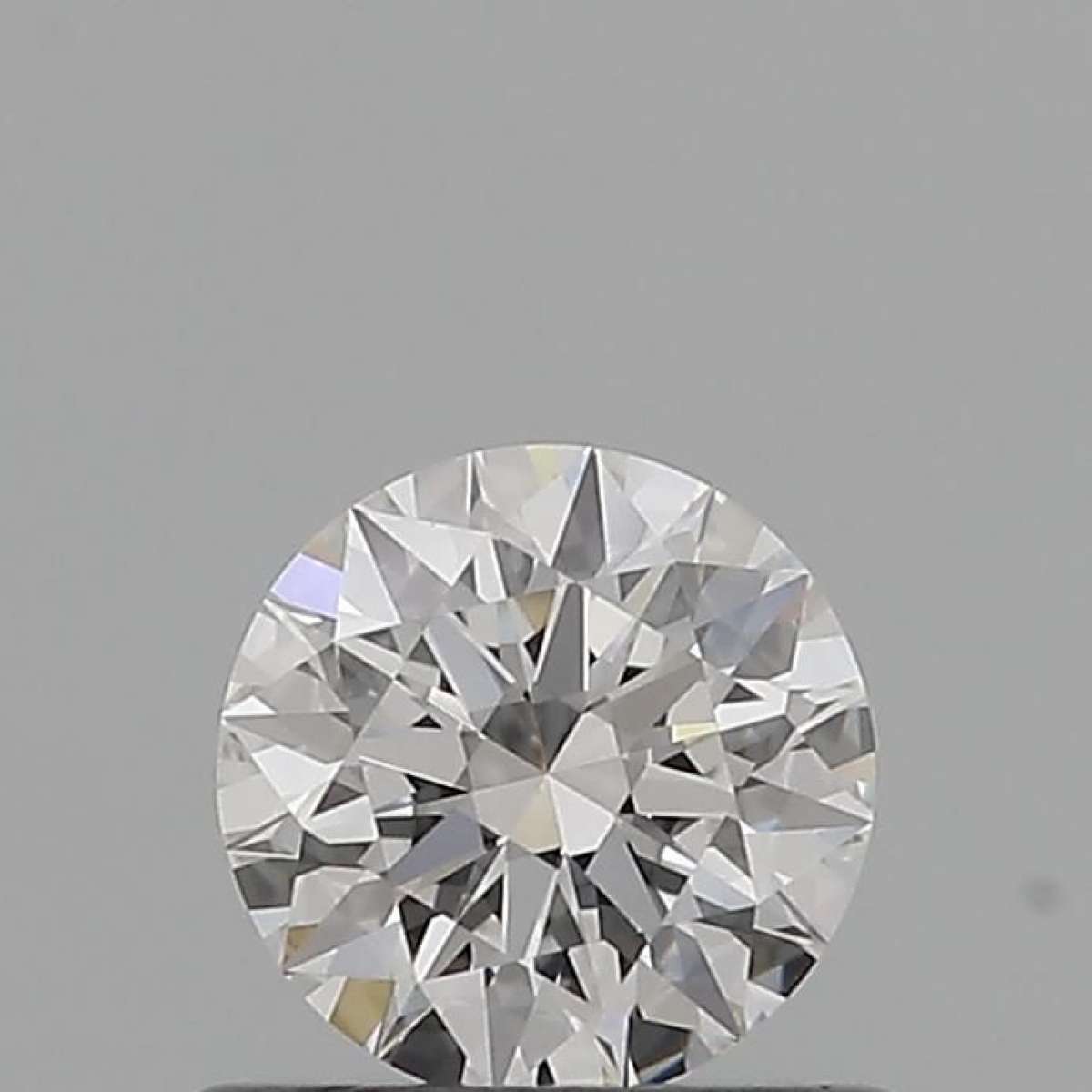 Certified Diamond GIA Carats 0.51 Color E Clarity VVS2  EX  EX  EX Fluorescence FNT Brown No Green No Milky No EyeClean 100%