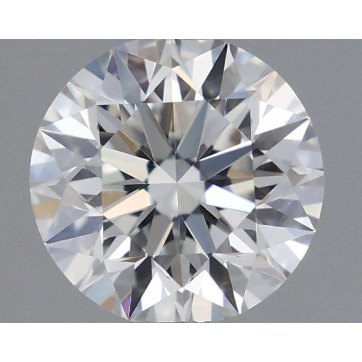 Certified Diamond GIA Carats 0.6 Color F Clarity VVS2  EX  EX  EX Fluorescence NON Brown No Green No Milky No EyeClean 100%