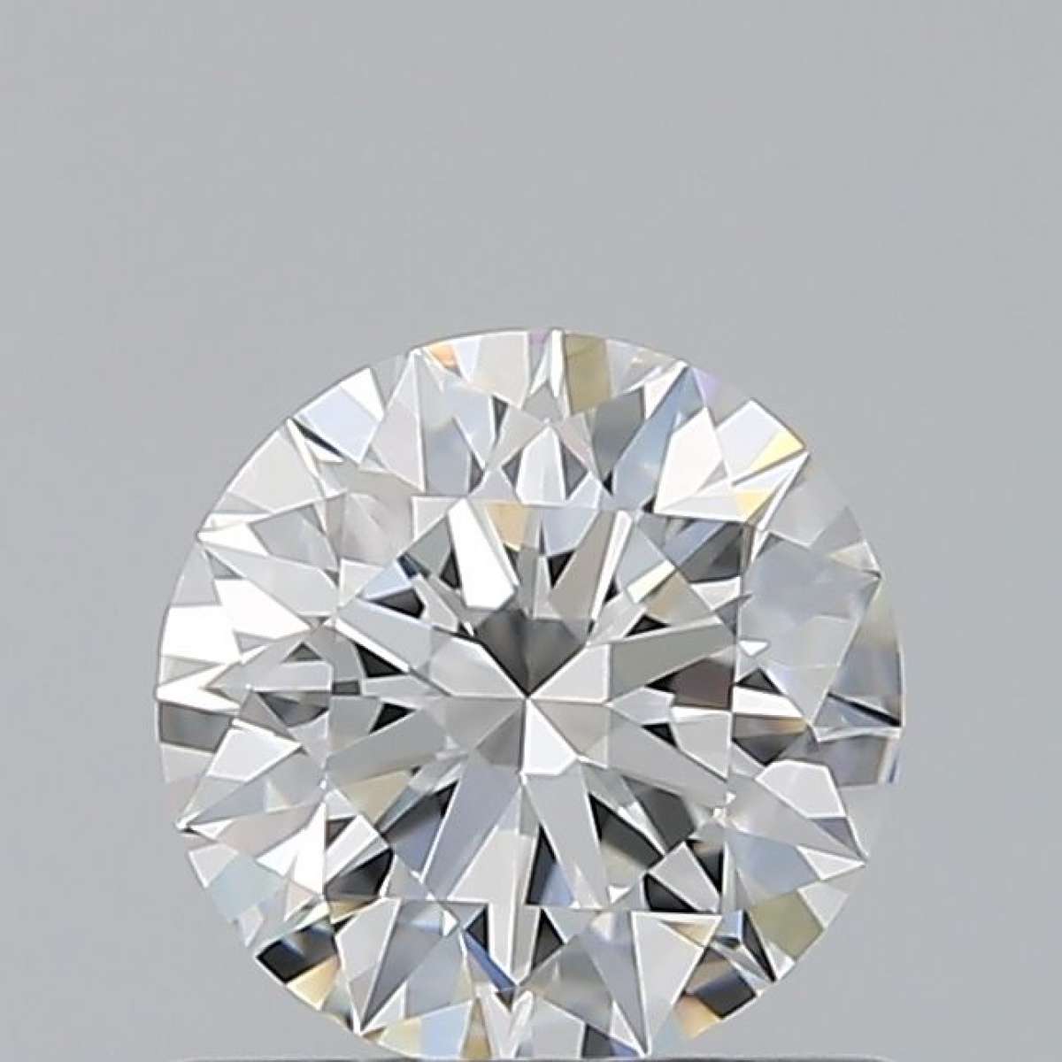 Certified Diamond GIA Carats 0.57 Color F Clarity IF  EX  EX  EX Fluorescence NON Brown No Green No Milky No EyeClean 100%