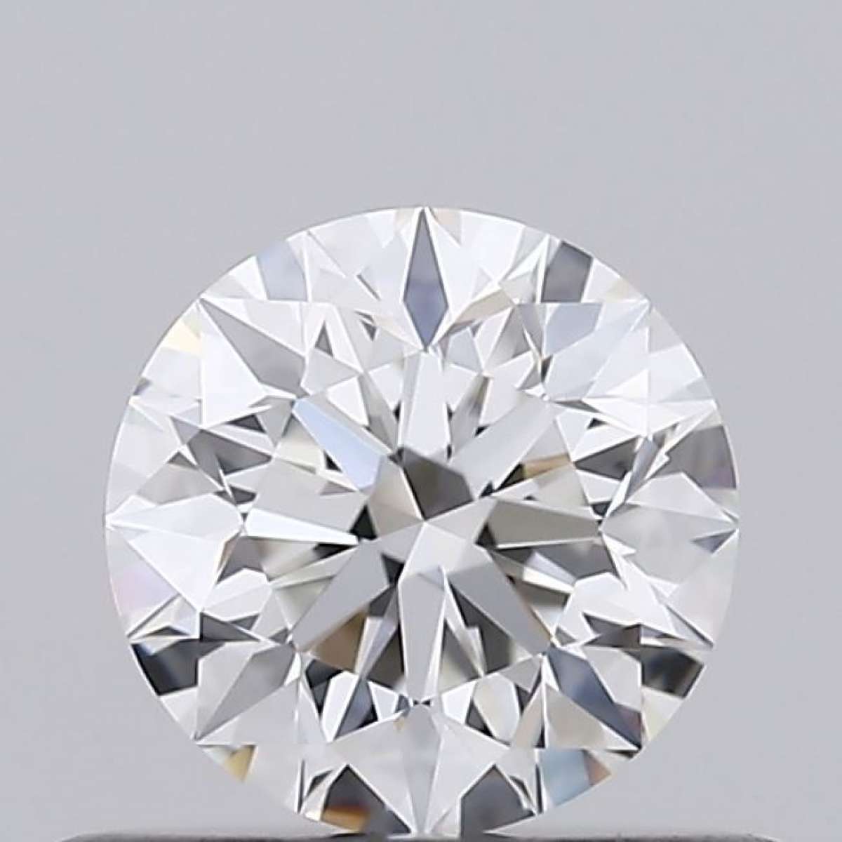 Certified Diamond GIA Carats 0.45 Color F Clarity VVS2  EX  EX  EX Fluorescence NON Brown No Green No Milky No EyeClean 100%