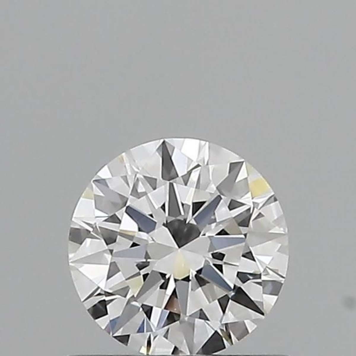 Certified Diamond GIA Carats 0.53 Color D Clarity VVS1  EX  EX  EX Fluorescence FNT Brown No Green No Milky No EyeClean 100%