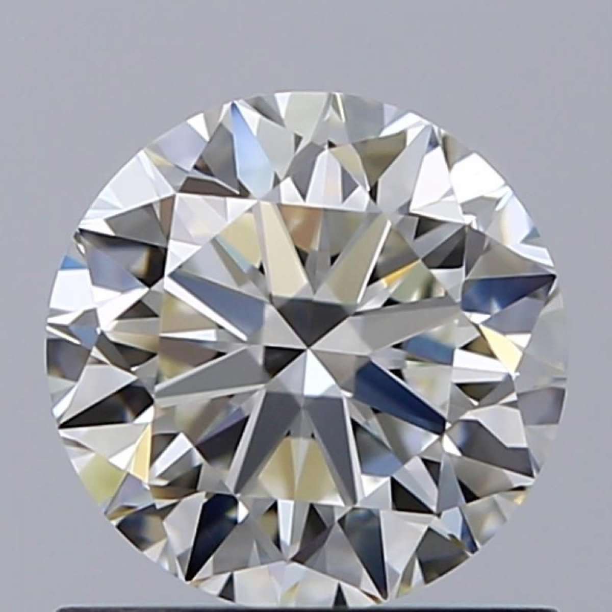 Certified Diamond GIA Carats 0.9 Color H Clarity VVS2  VG  EX  EX Fluorescence NON Brown No Green No Milky No EyeClean 100%