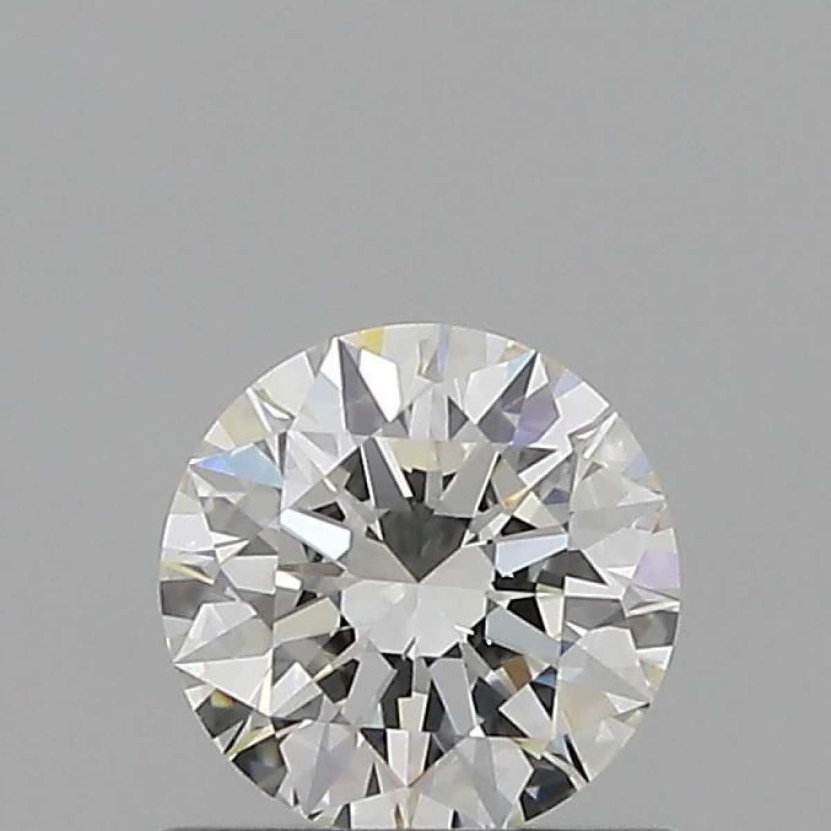 Certified Diamond GIA Carats 0.6 Color H Clarity VVS2  EX  EX  EX Fluorescence FNT Brown No Milky No EyeClean 100%