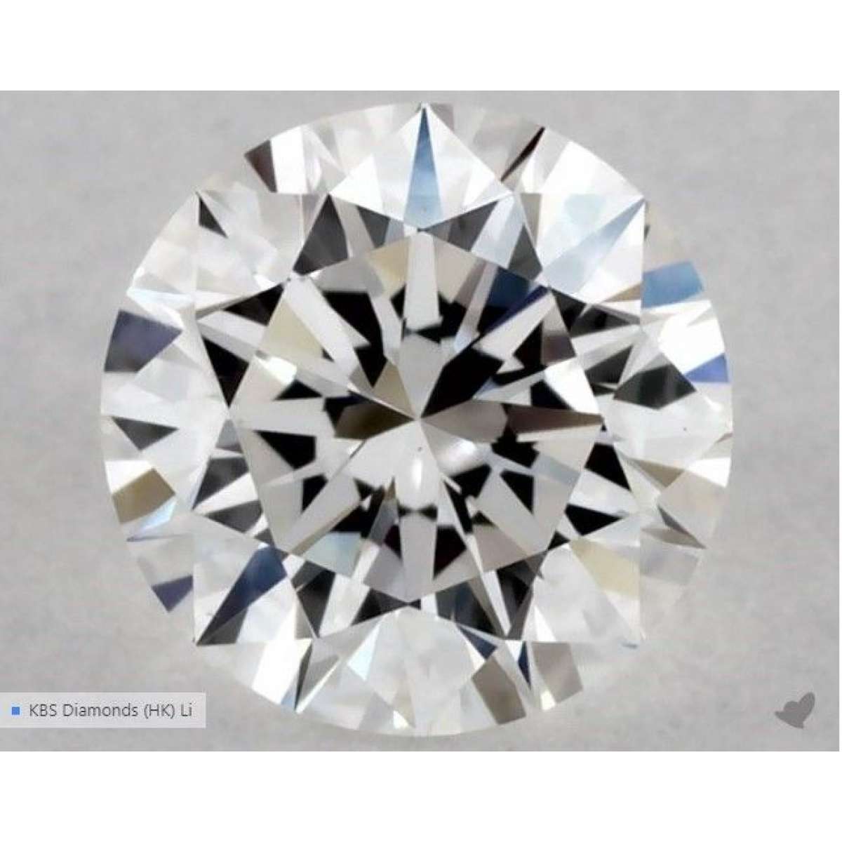 Certified Diamond GIA Carats 0.32 Color D Clarity VVS2  EX  EX  EX Fluorescence FNT Brown No Green No Milky No EyeClean 100%