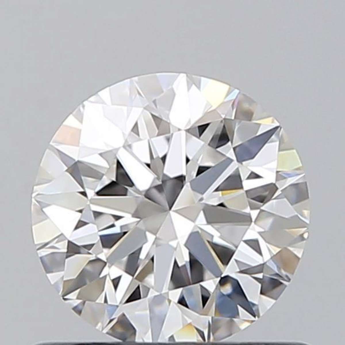 Certified Diamond GIA Carats 0.61 Color D Clarity VVS2  EX  EX  EX Fluorescence FNT Brown No Green No Milky No EyeClean 100%