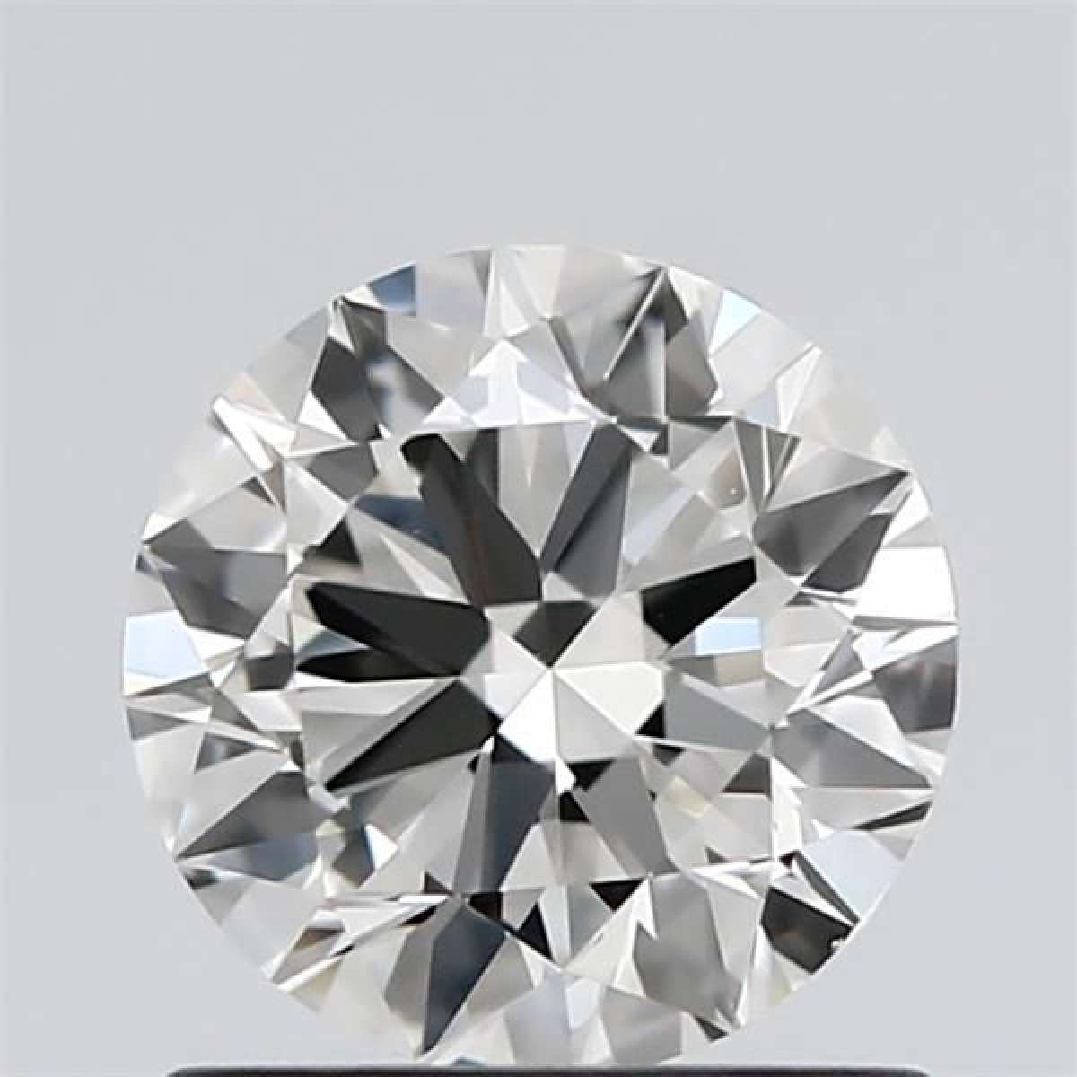 Certified Diamond GIA Carats 1.0 Color H Clarity VVS2  EX  EX  VG Fluorescence NON Brown No Green No Milky No EyeClean 100%