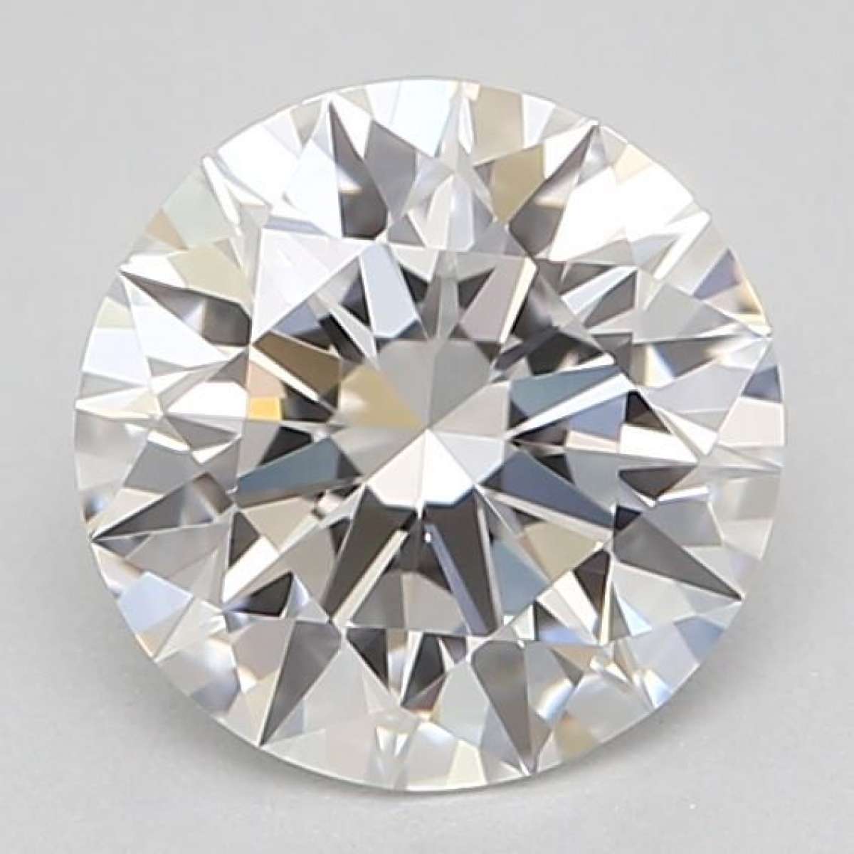 Certified Diamond GIA Carats 0.59 Color E Clarity VVS1  EX  EX  EX Fluorescence NON Brown No Green No Milky No EyeClean 100%