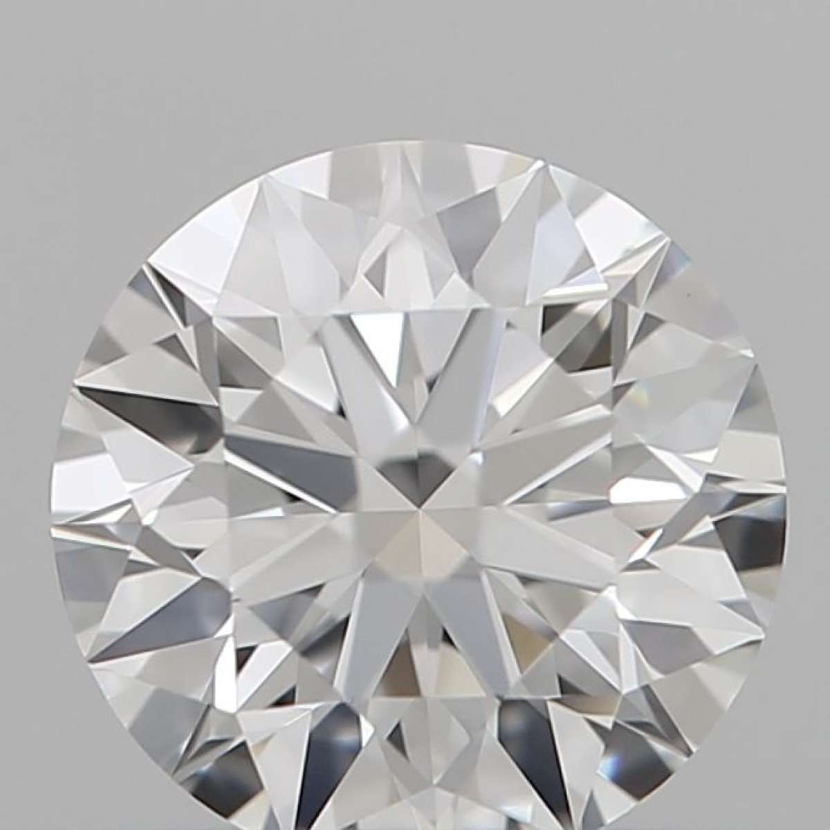 Certified Diamond GIA Carats 0.44 Color F Clarity VVS2  EX  EX  EX Fluorescence NON Brown No Green No Milky No EyeClean 100%