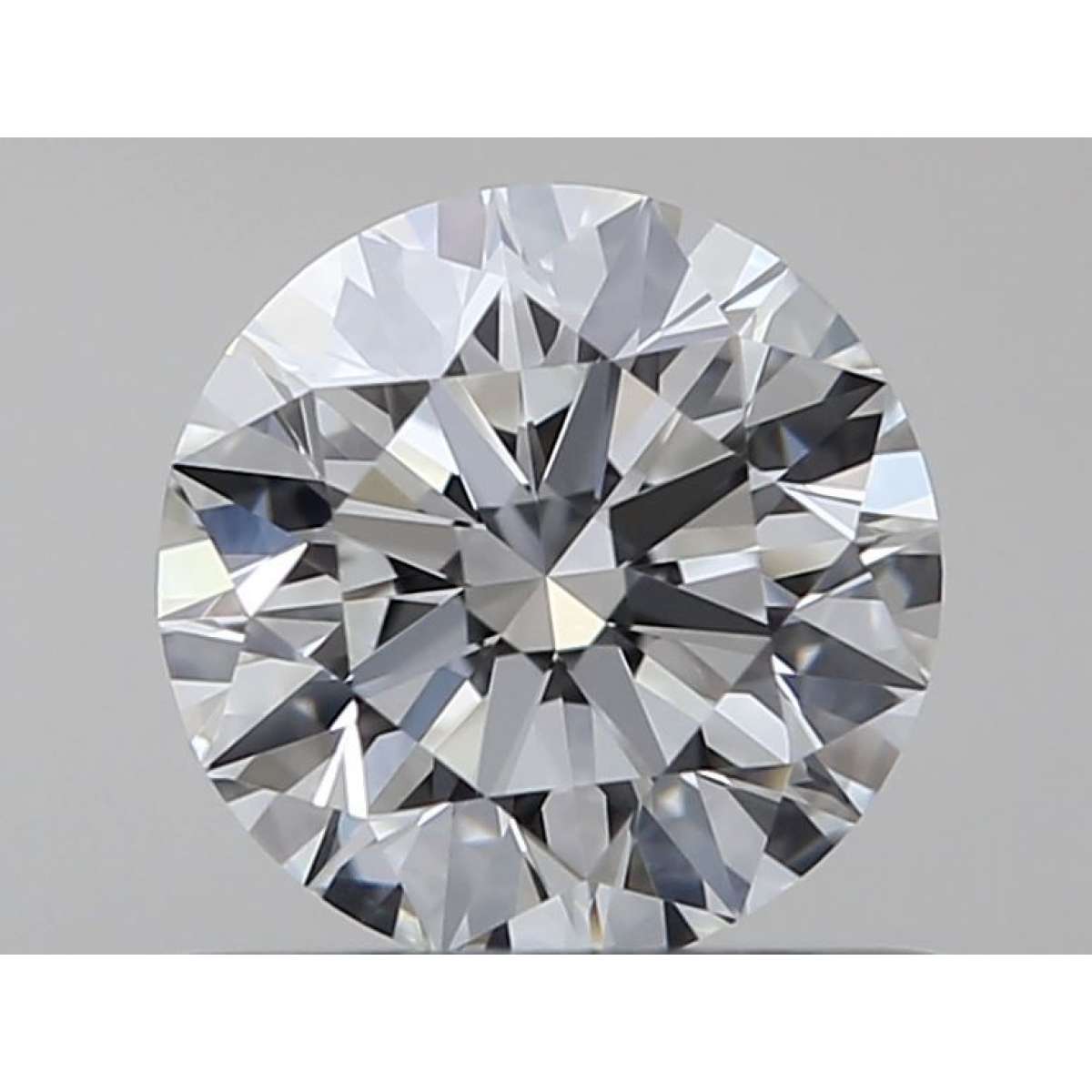 Certified Diamond GIA Carats 0.57 Color F Clarity VVS1  EX  EX  EX Fluorescence NON Brown No Green No Milky No EyeClean 100%