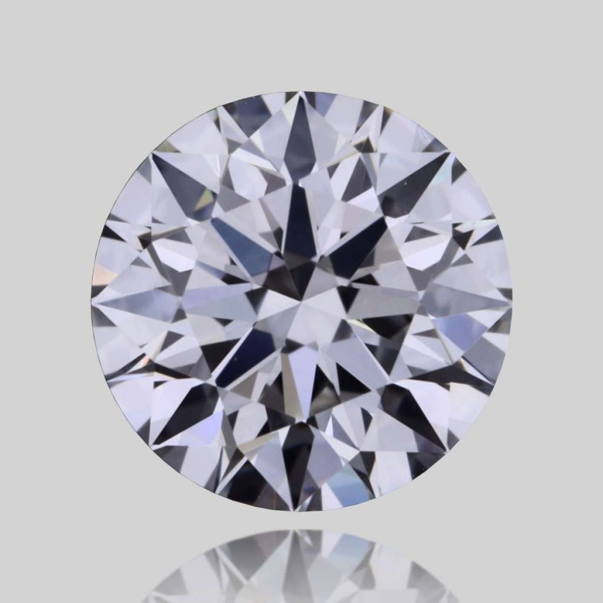 Certified Diamond GIA Carats 0.43 Color H Clarity IF  EX  EX  EX Fluorescence FNT Brown No Green No Milky No EyeClean 100%