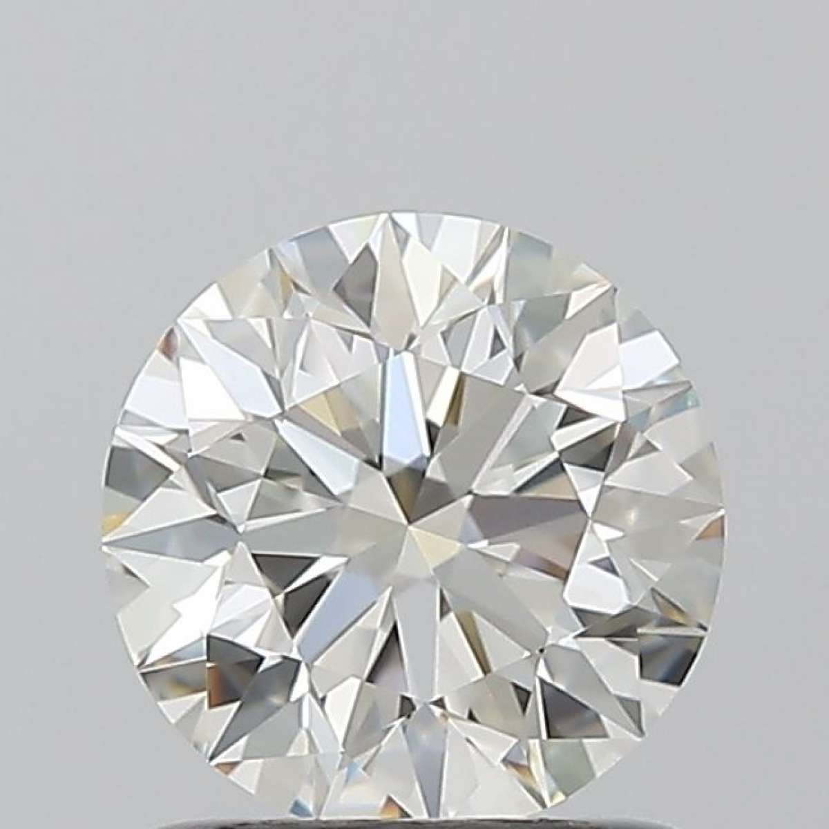 Certified Diamond HRD Carats 1.01 Color H Clarity VVS1  EX  EX  EX Fluorescence FNT Brown No Green No Milky No EyeClean 100%