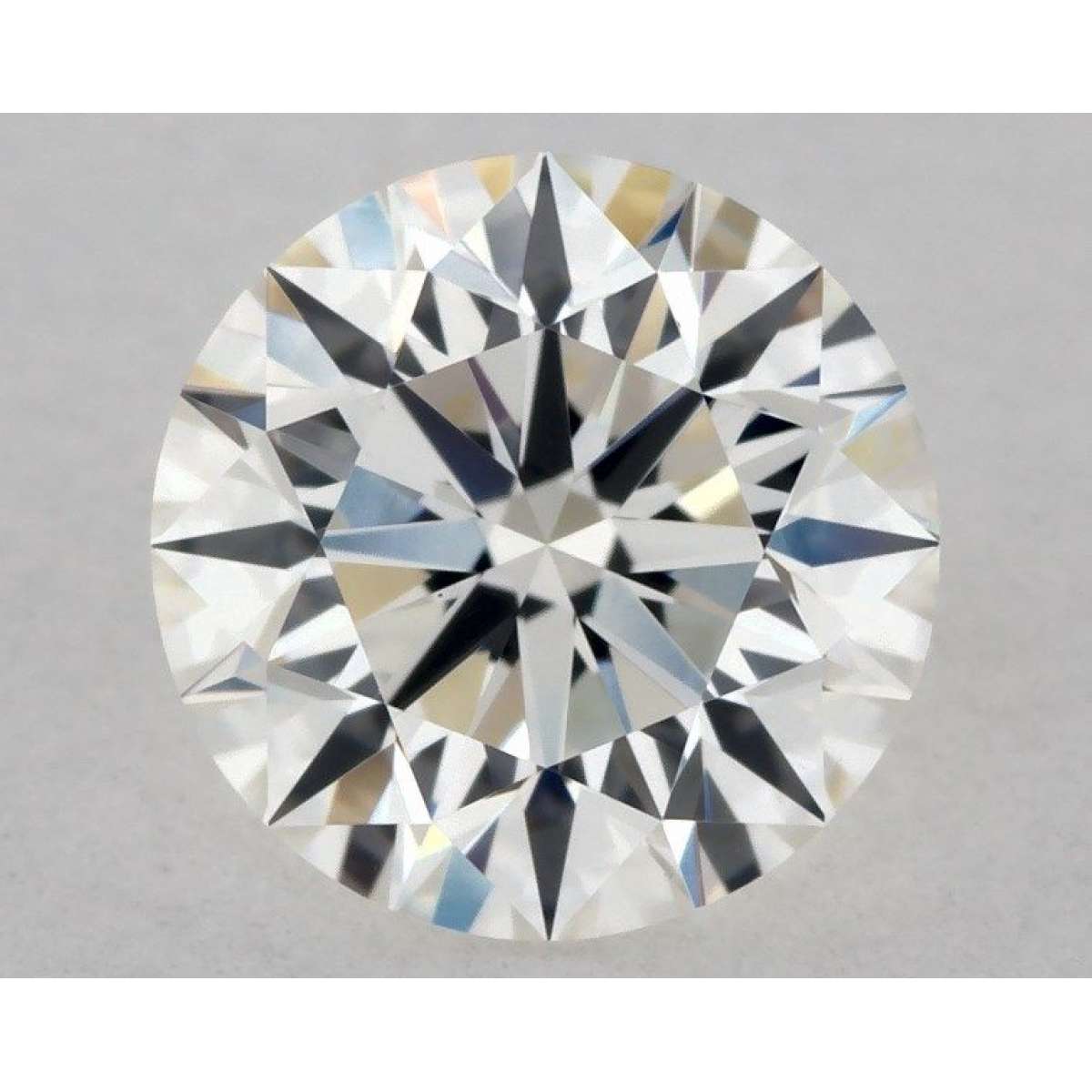 Certified Diamond IGI Carats 0.55 Color H Clarity VVS2  EX  EX  EX Fluorescence FNT Brown No Green No Milky No EyeClean 100%