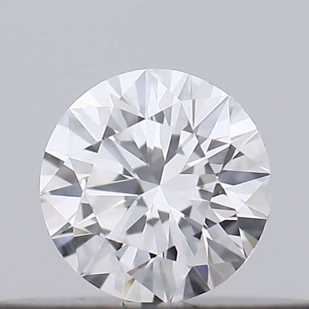 Certified Diamond GIA Carats 0.19 Color E Clarity VVS2  EX  EX  EX Fluorescence FNT Brown No Green No Milky No EyeClean 100%