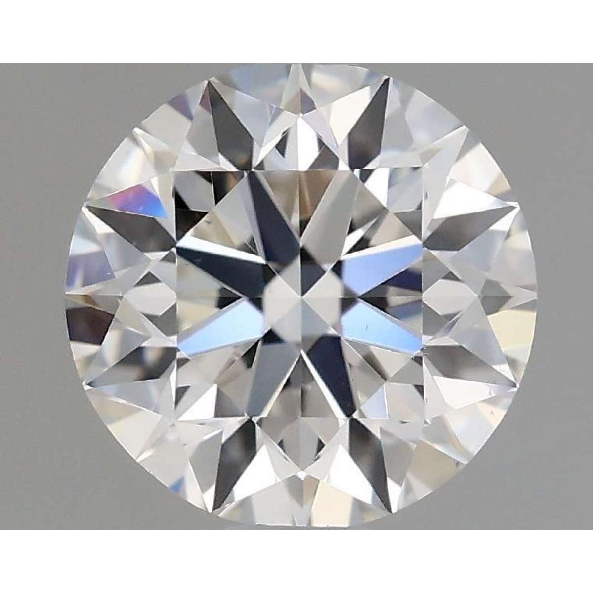 Certified Diamond GIA Carats 0.6 Color F Clarity VVS2  EX  EX  EX Fluorescence FNT Brown No Green No Milky No EyeClean 100%