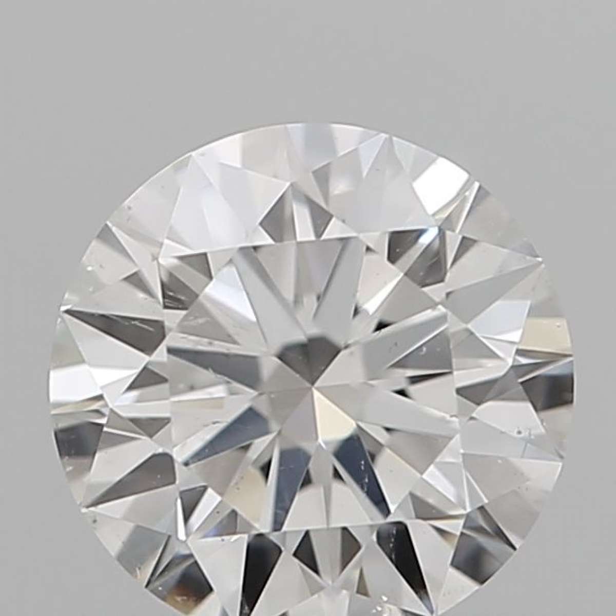 Certified Diamond GIA Carats 0.52 Color F Clarity SI2  EX  EX  EX Fluorescence NON Brown No Green No Milky No EyeClean 100%