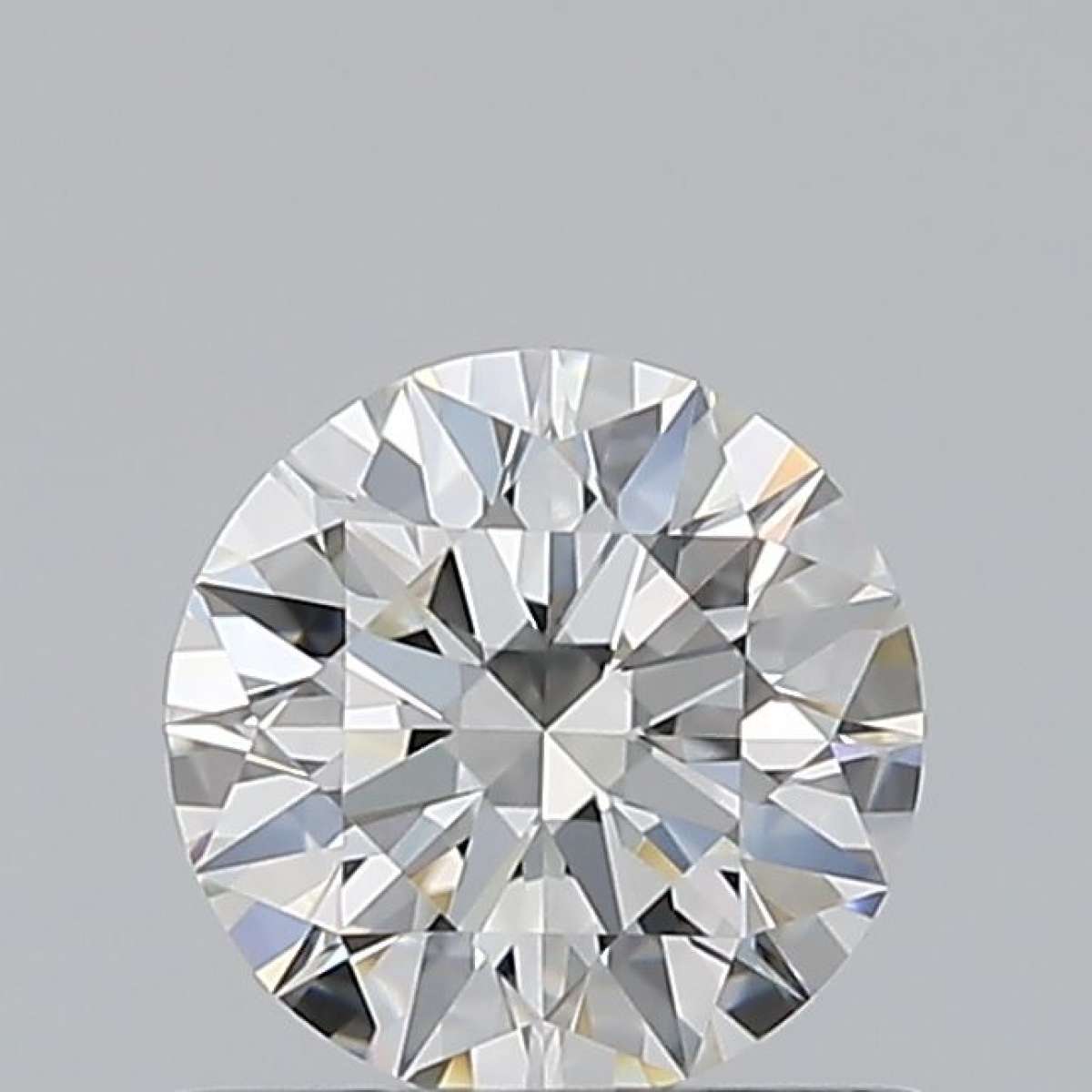 Certified Diamond GIA Carats 0.54 Color F Clarity VVS2  EX  EX  EX Fluorescence NON Brown No Green No Milky No EyeClean 100%