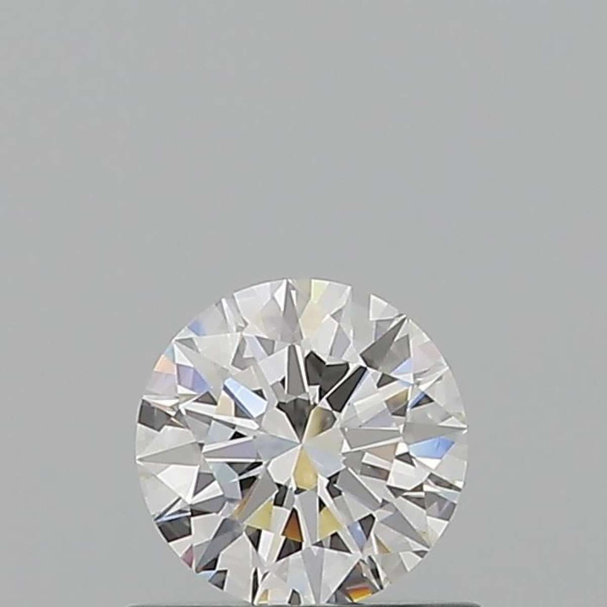 Certified Diamond GIA Carats 0.61 Color F Clarity IF  EX  EX  EX Fluorescence NON Brown No Milky No EyeClean 100%