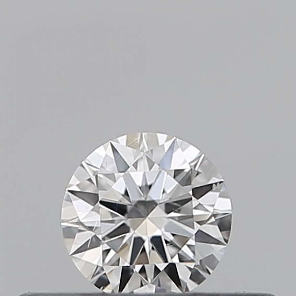 Certified Diamond GIA Carats 0.19 Color F Clarity SI1  EX  EX  EX Fluorescence NON Brown No Green No Milky No EyeClean 100%