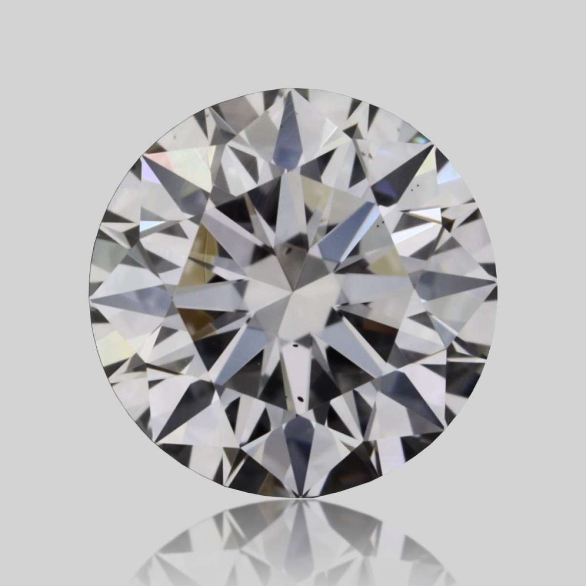 Certified Diamond GIA Carats 0.53 Color D Clarity VS2  EX  EX  EX Fluorescence NON Brown No Green No Milky No EyeClean 100%