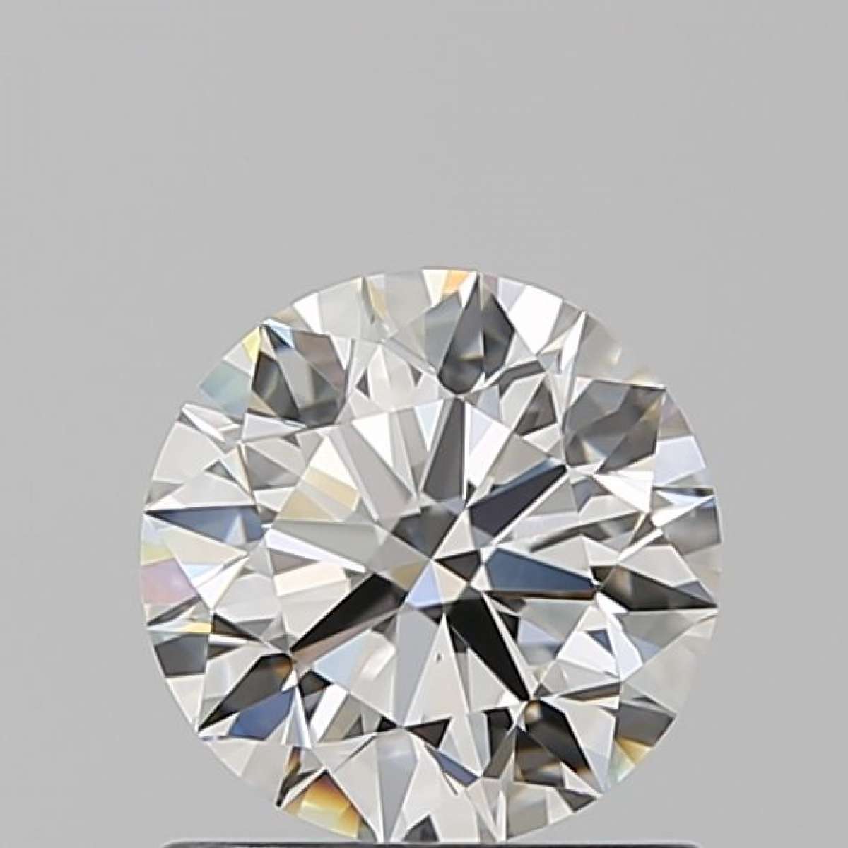 Certified Diamond GIA Carats 1.01 Color H Clarity VVS2  EX  EX  EX Fluorescence NON Brown No Milky No EyeClean 100%