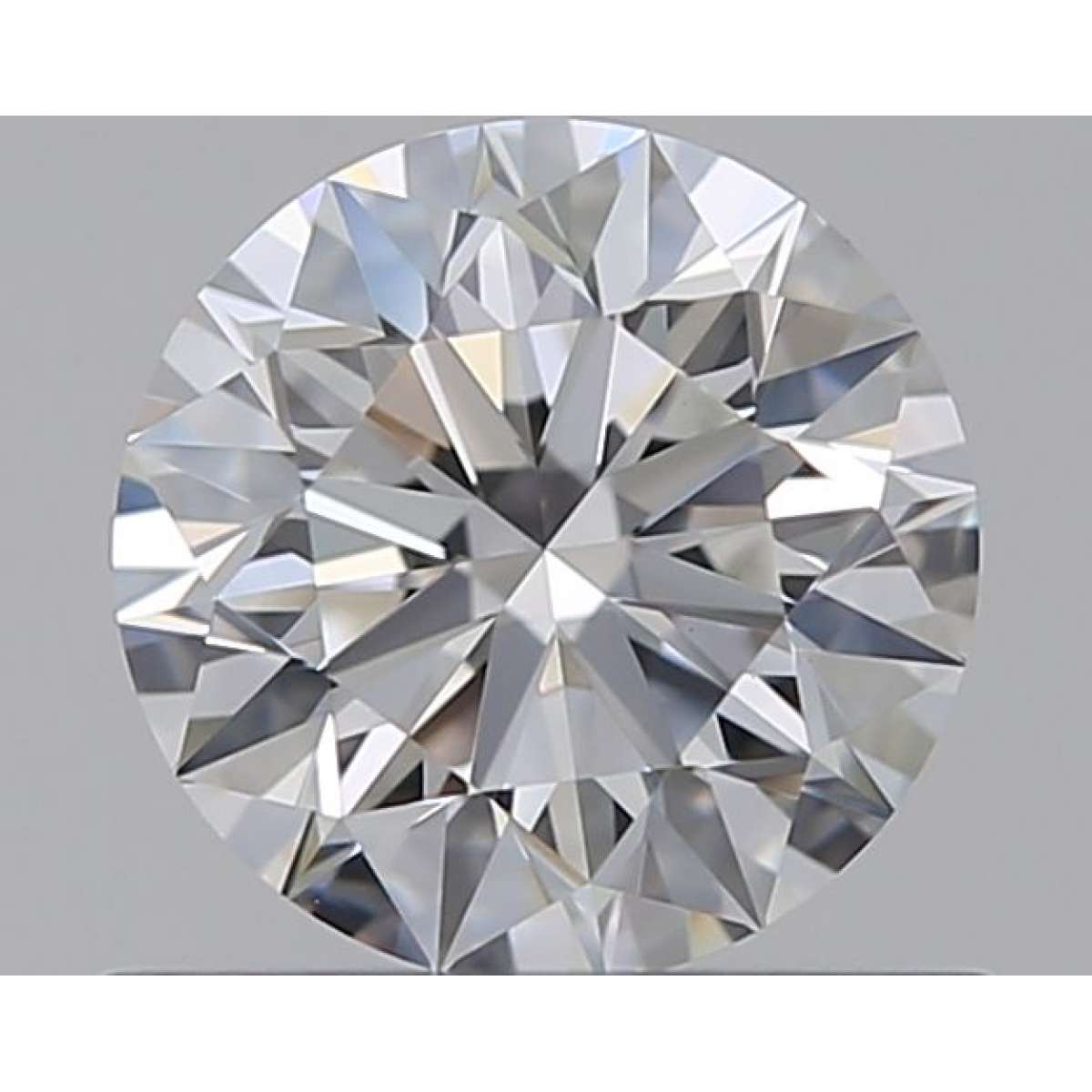 Certified Diamond GIA Carats 0.58 Color E Clarity VVS2  EX  EX  EX Fluorescence FNT Brown No Green No Milky No EyeClean 100%