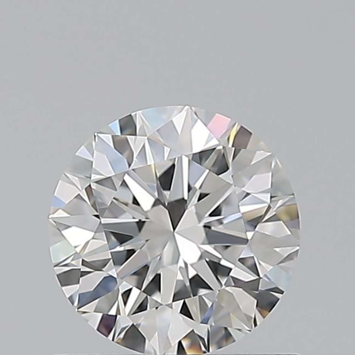 Certified Diamond GIA Carats 0.6 Color F Clarity VVS2  EX  EX  EX Fluorescence NON Brown No Green No Milky No EyeClean 100%