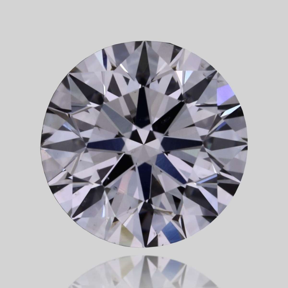 Certified Diamond GIA Carats 0.59 Color H Clarity SI2  EX  EX  EX Fluorescence NON Brown No Green No Milky No EyeClean 100%