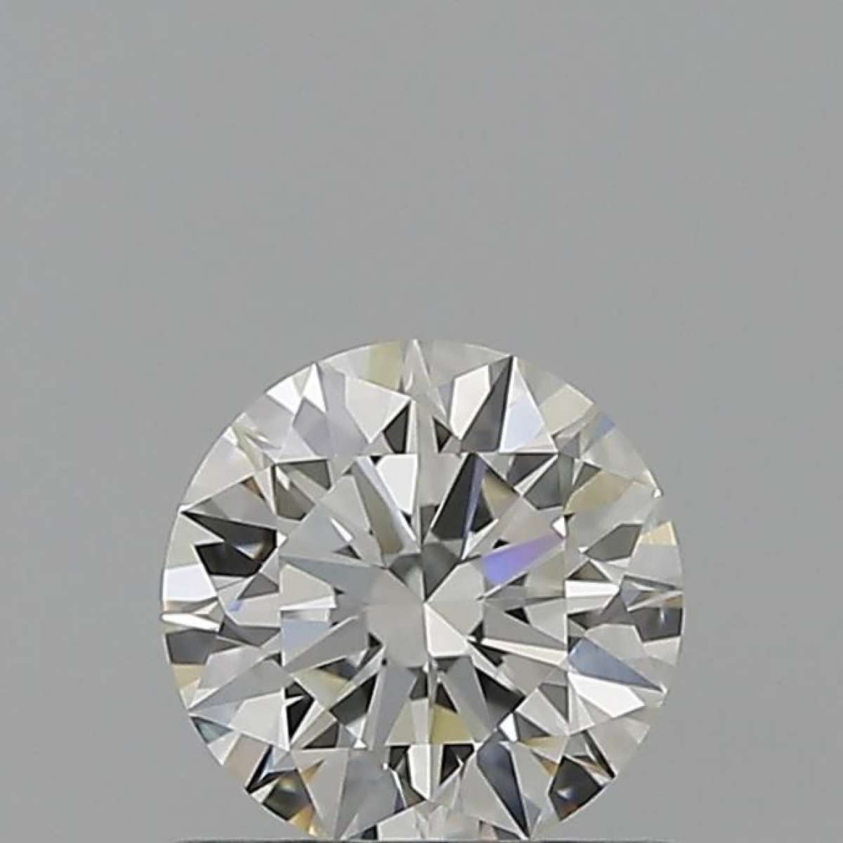 Certified Diamond GIA Carats 0.61 Color H Clarity VVS2  EX  EX  EX Fluorescence NON Brown No Milky No EyeClean 100%