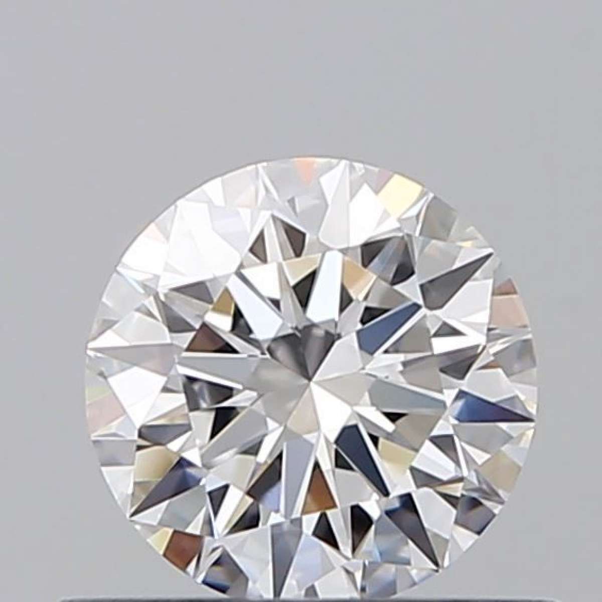 Certified Diamond GIA Carats 0.53 Color D Clarity VS1  EX  EX  EX Fluorescence FNT Brown No Green No Milky No EyeClean 100%