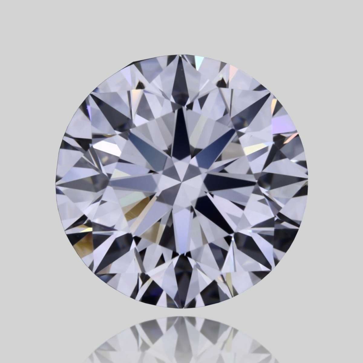 Certified Diamond GIA Carats 1.3 Color D Clarity VVS2  EX  EX  EX Fluorescence FNT Brown No Green No Milky No EyeClean 100%