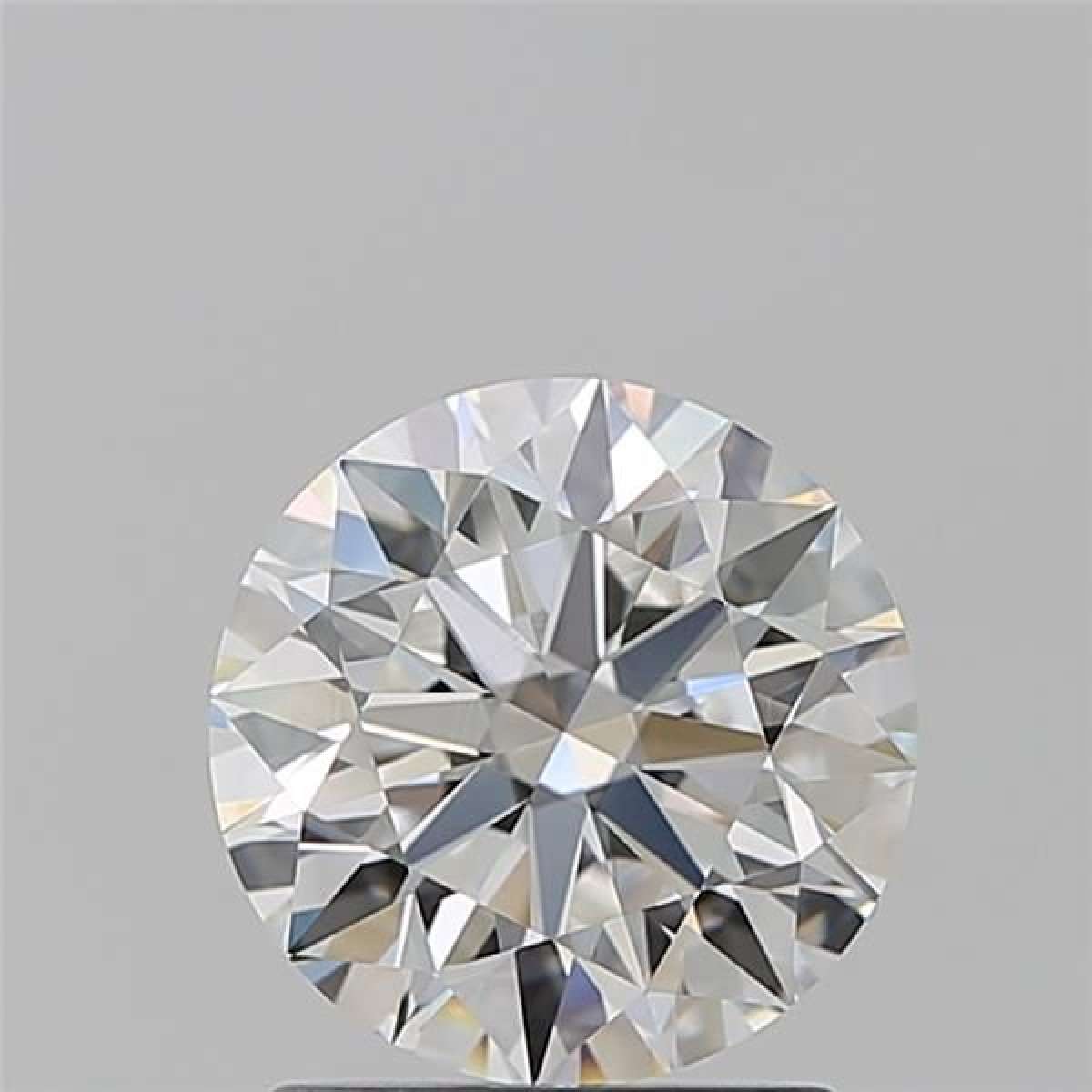 Certified Diamond GIA Carats 1.58 Color F Clarity VVS1  EX  EX  EX Fluorescence NON Brown No Milky No EyeClean 100%