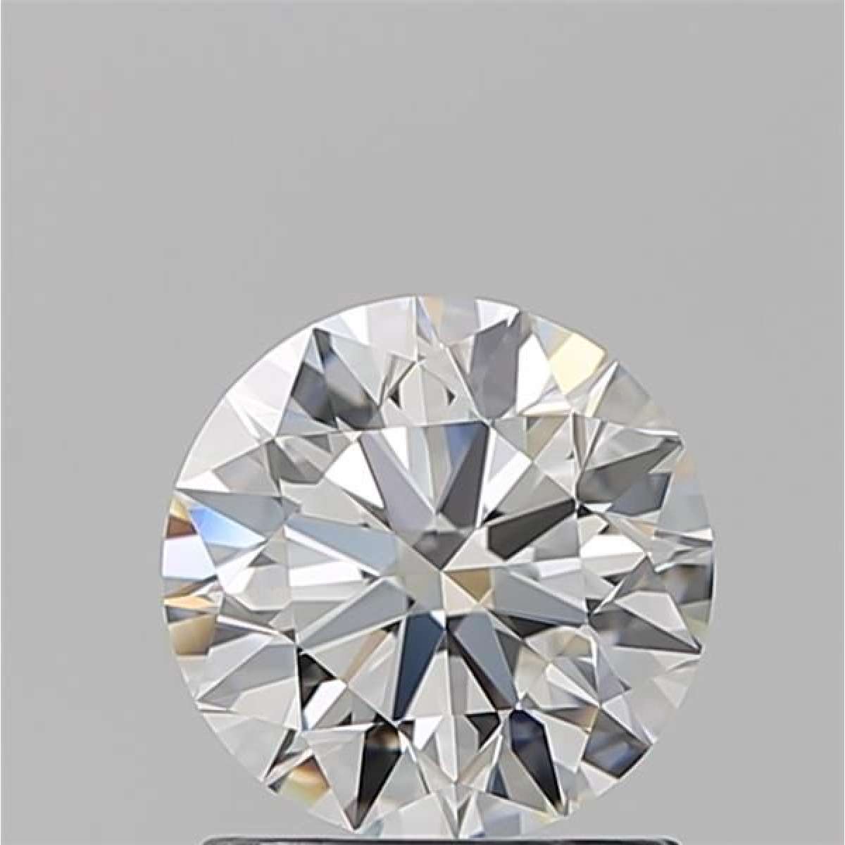 Certified Diamond GIA Carats 1.2 Color F Clarity VVS2  EX  EX  EX Fluorescence FNT Brown No Milky No EyeClean 100%