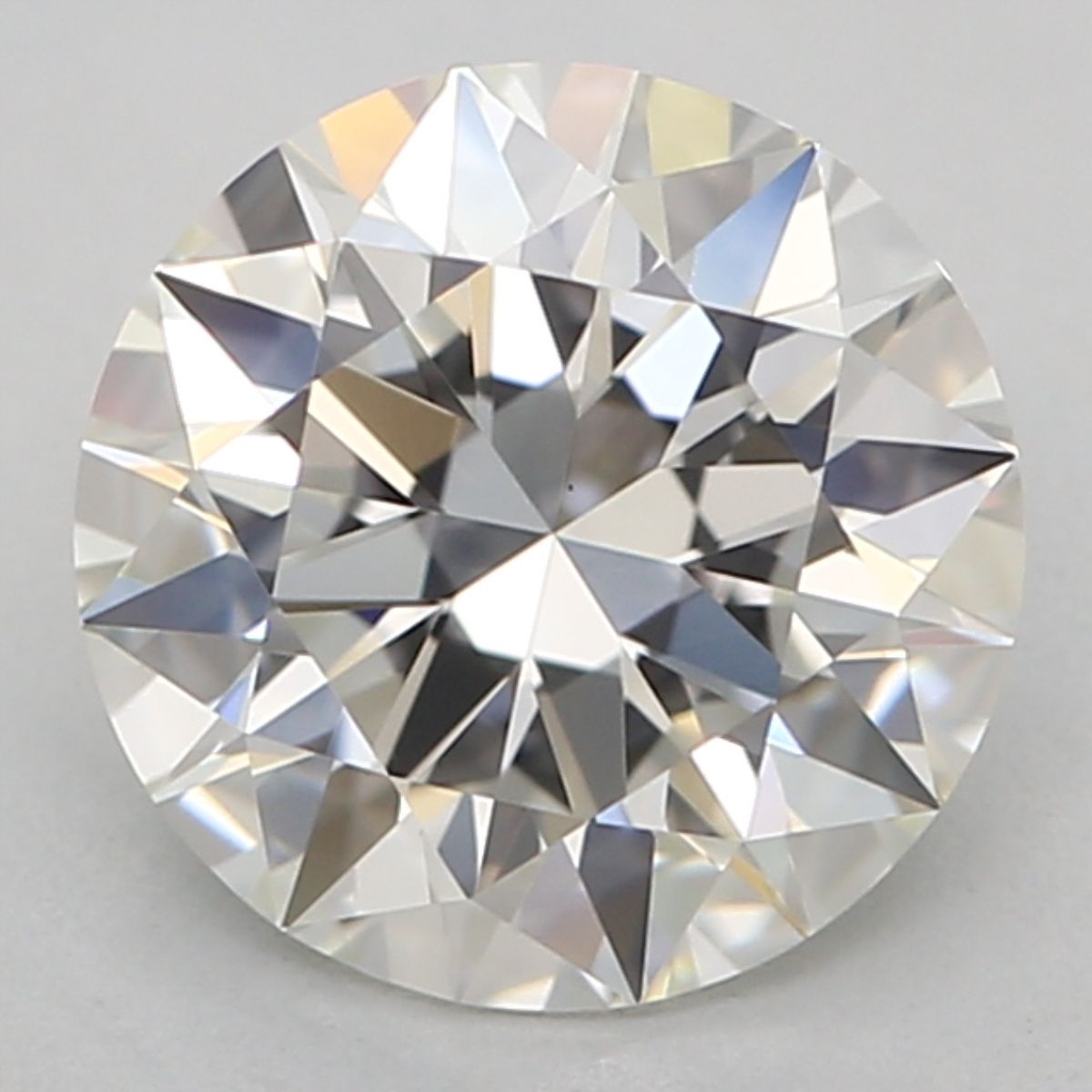 Certified Diamond GIA Carats 0.91 Color H Clarity VS1  EX  EX  EX Fluorescence FNT Brown No Green No Milky No EyeClean 100%