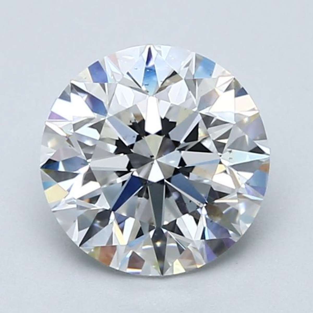 Certified Diamond GIA Carats 1.9 Color E Clarity VS2  EX  EX  EX Fluorescence NON Brown No Green No Milky No EyeClean 100%