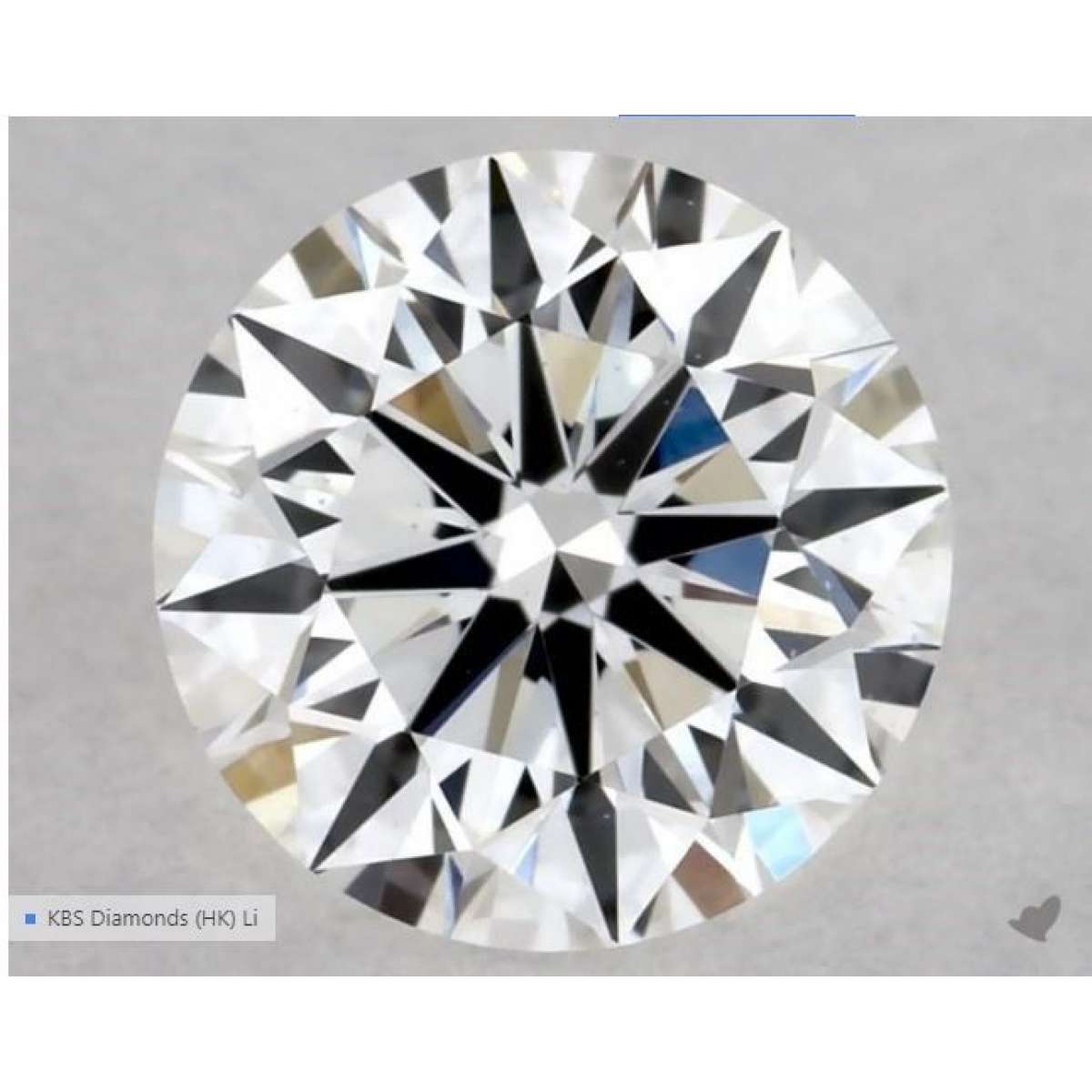 Certified Diamond GIA Carats 0.56 Color E Clarity VS1  EX  EX  EX Fluorescence FNT Brown No Green No Milky No EyeClean 100%