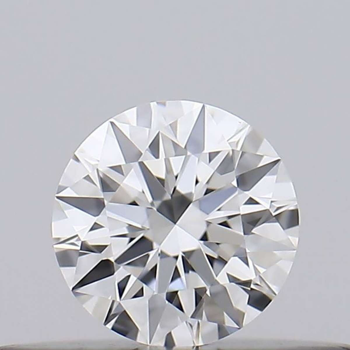 Certified Diamond GIA Carats 0.19 Color E Clarity VVS2  EX  EX  EX Fluorescence NON Brown No Green No Milky No EyeClean 100%