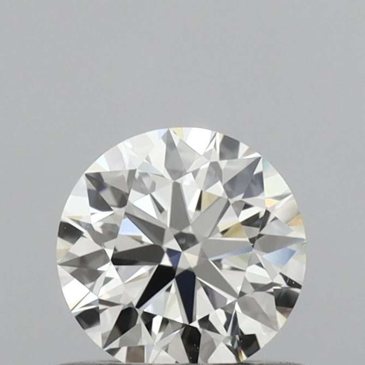 Certified Diamond IGI Carats 0.54 Color H Clarity VVS2  EX  EX  EX Fluorescence FNT Brown No Green No Milky No EyeClean 100%