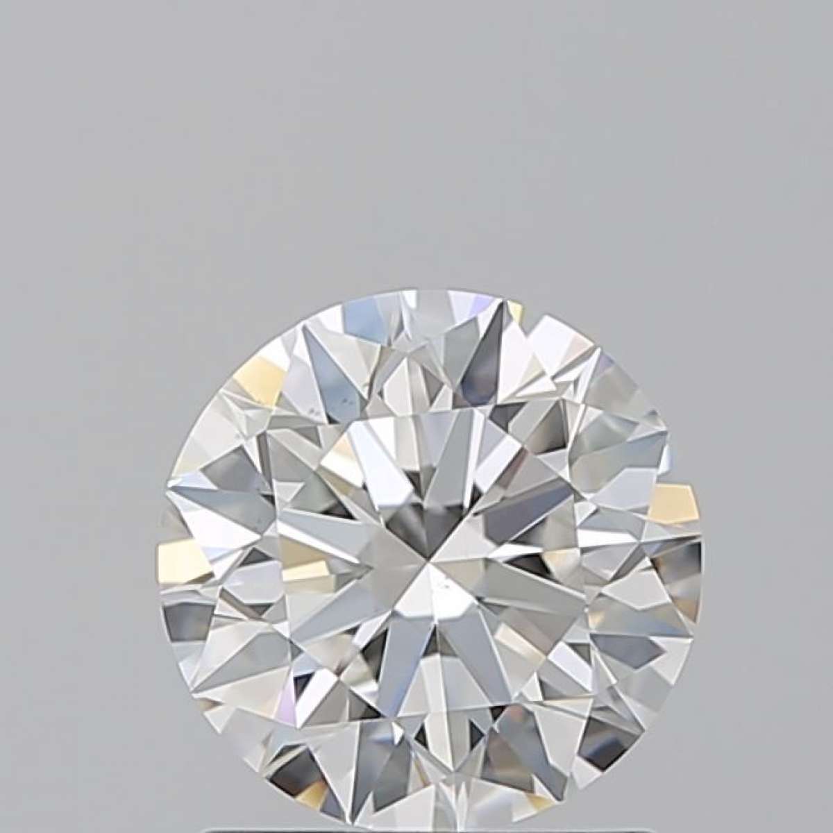 Certified Diamond GIA Carats 1.35 Color F Clarity VS2  EX  EX  EX Fluorescence NON Brown No Milky No EyeClean 100%