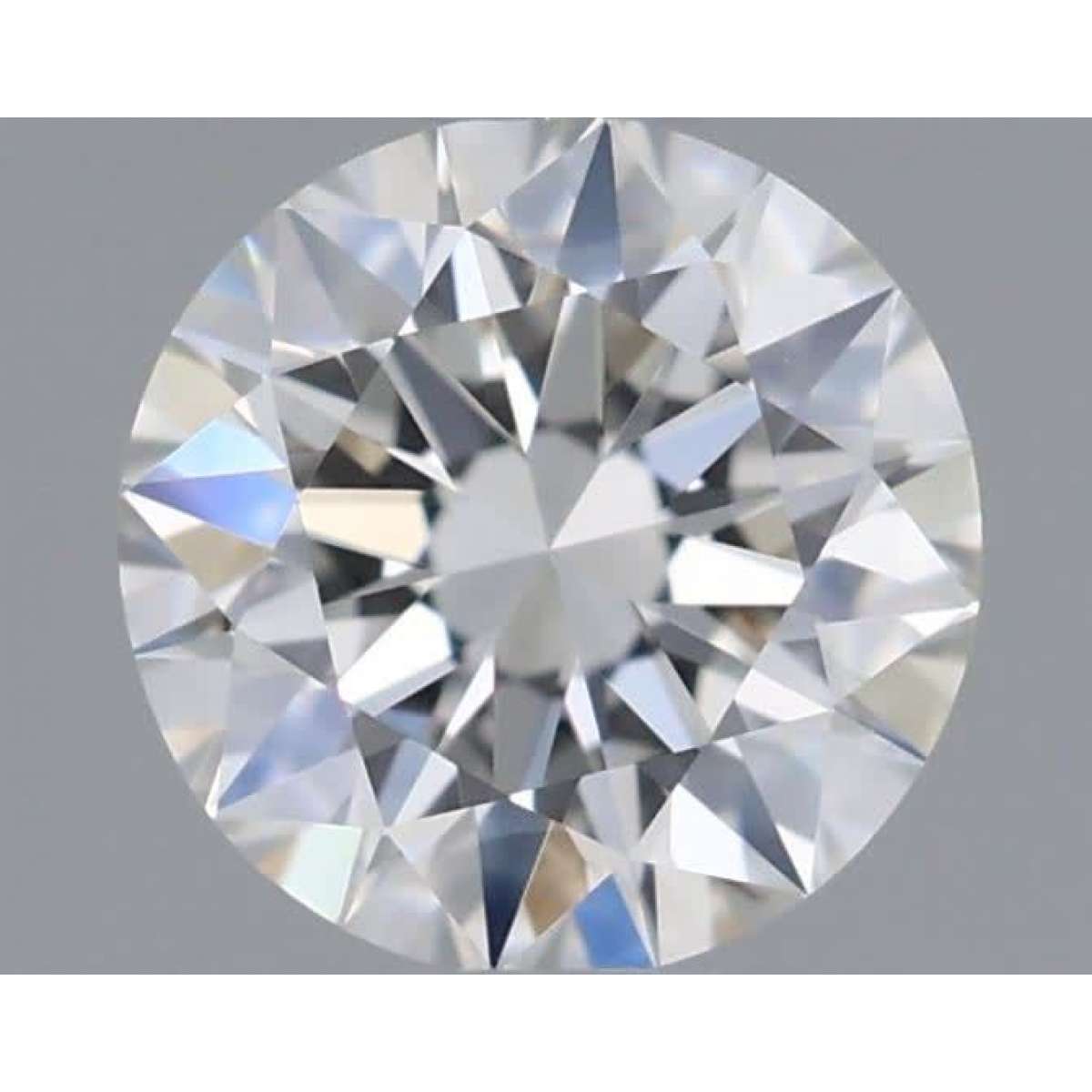 Certified Diamond GIA Carats 0.44 Color F Clarity VVS1  EX  EX  EX Fluorescence FNT Brown No Green No Milky No EyeClean 100%