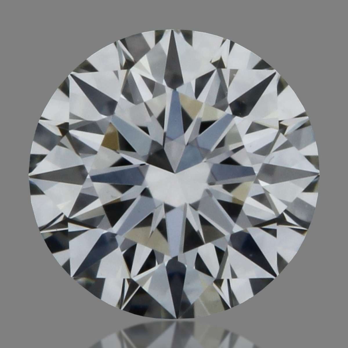 Certified Diamond GIA Carats 0.19 Color F Clarity VVS1  EX  EX  EX Fluorescence NON Brown No Green No Milky No EyeClean 100%