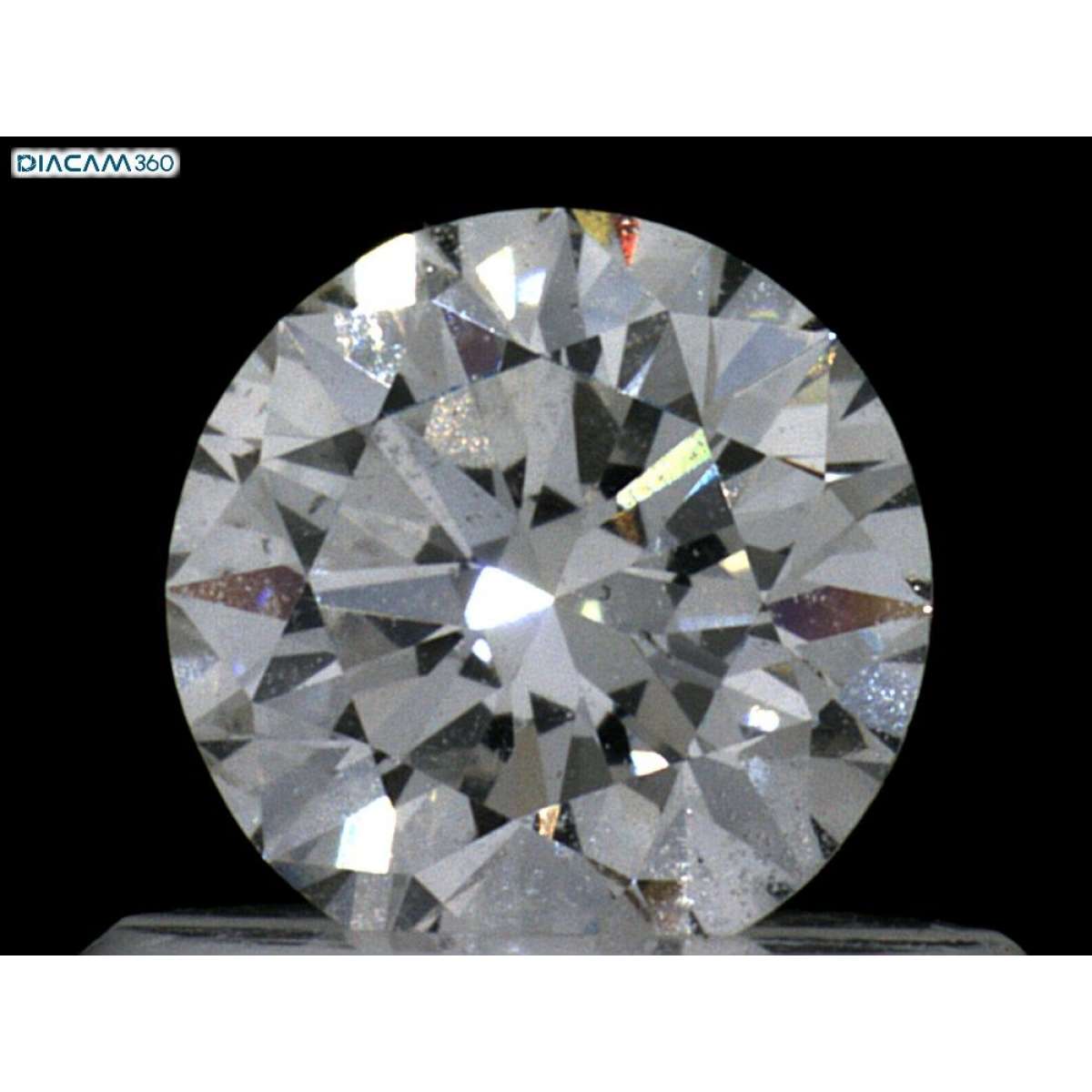 Certified Diamond GIA Carats 0.52 Color F Clarity SI1  VG  EX  VG Fluorescence NON Brown No Green No Milky No EyeClean 100%