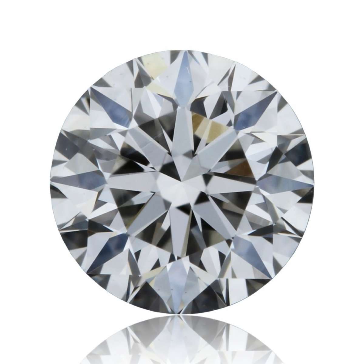 Certified Diamond GIA Carats 0.5 Color H Clarity VVS2  VG  EX  EX Fluorescence NON Brown No Green No Milky No EyeClean 100%