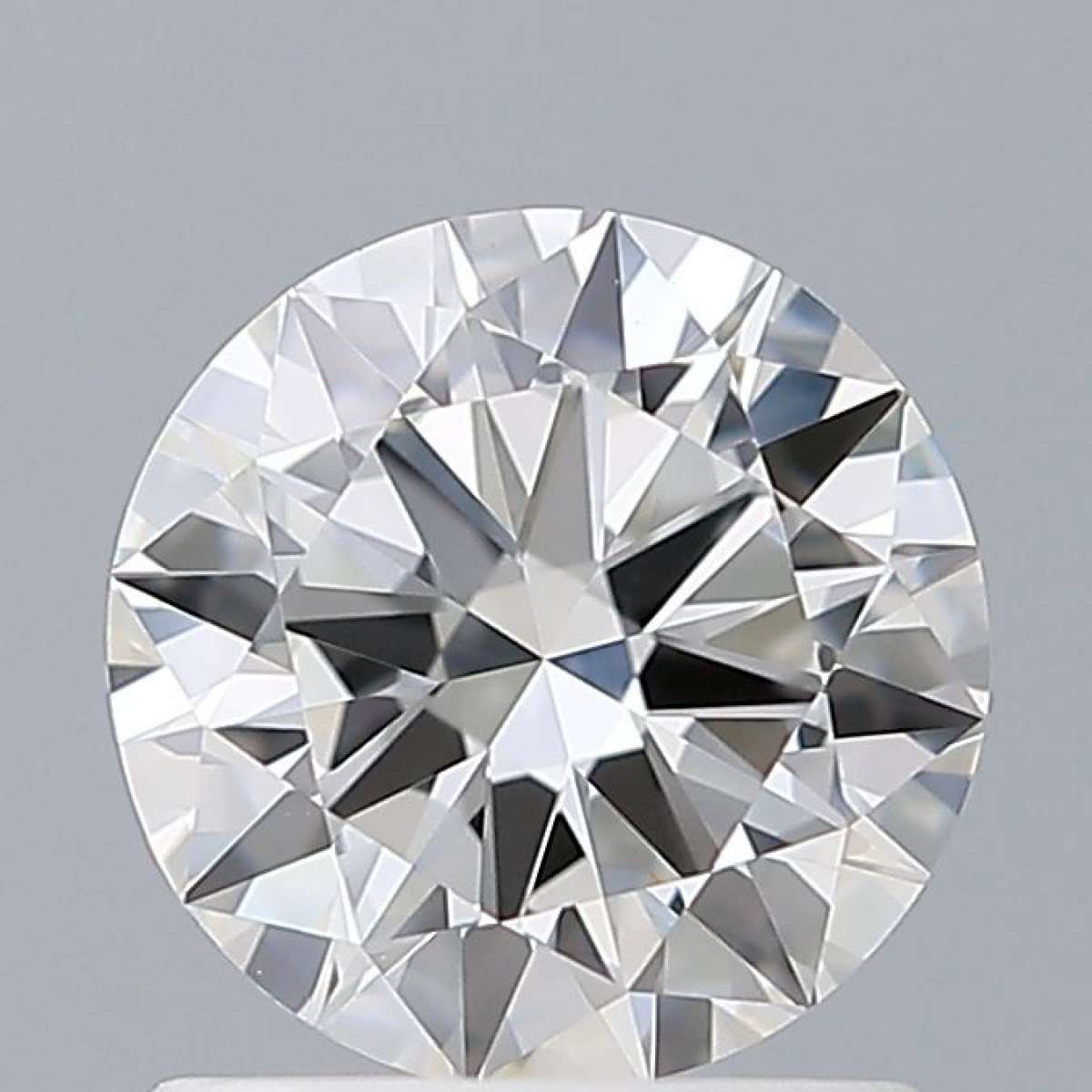 Certified Diamond GIA Carats 1.0 Color F Clarity VVS2  VG  EX  EX Fluorescence NON Brown No Green No Milky No EyeClean 100%