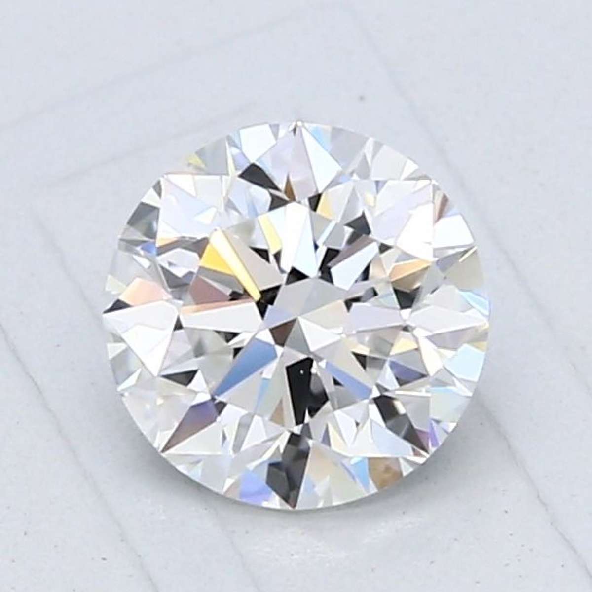 Certified Diamond GIA Carats 1.0 Color E Clarity VVS2  EX  EX  EX Fluorescence FNT Brown No Green No Milky No EyeClean 100%