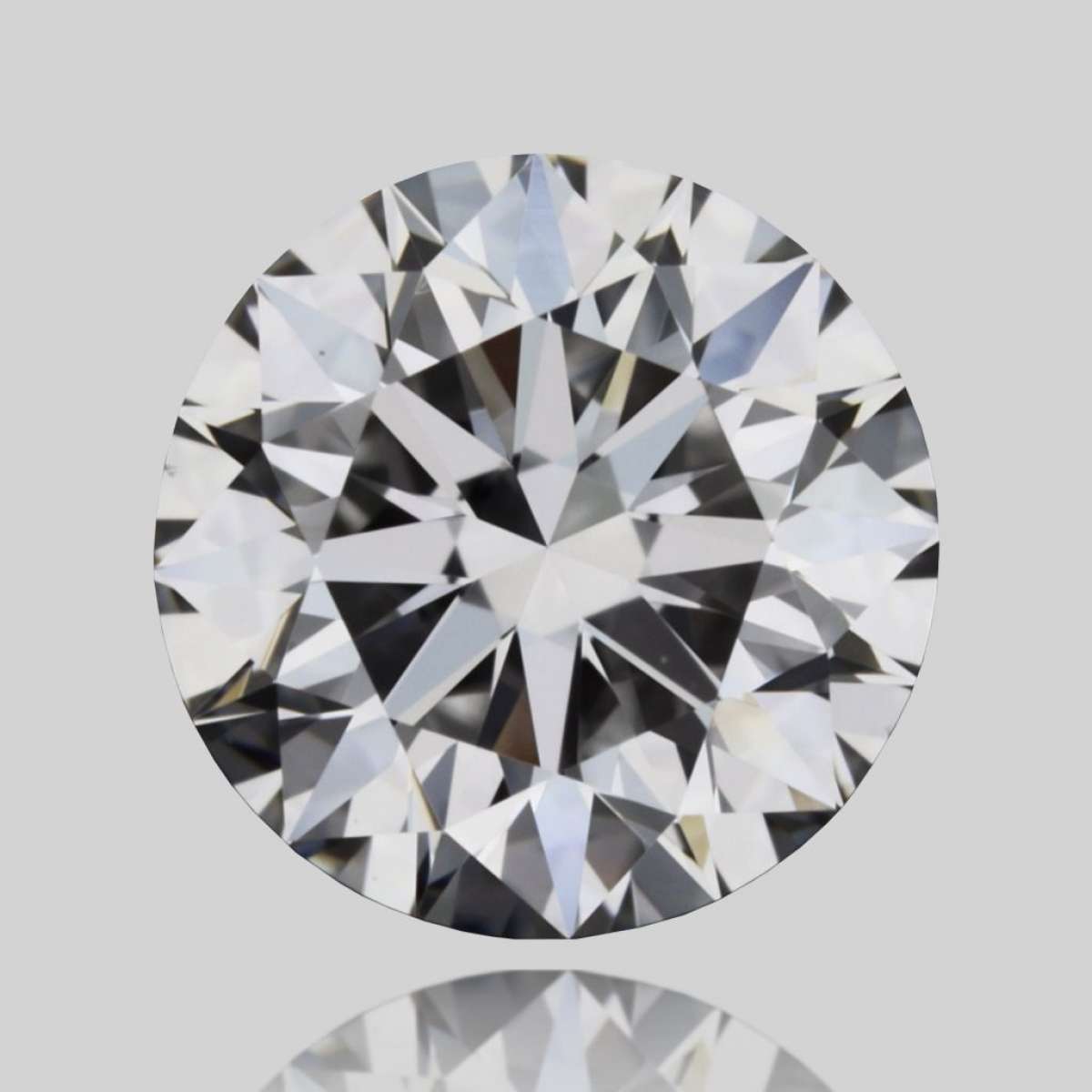 Certified Diamond GIA Carats 0.54 Color D Clarity VS2  EX  EX  EX Fluorescence FNT Brown No Green No Milky No EyeClean 100%